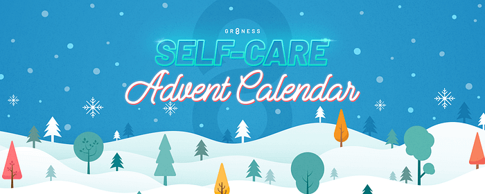 Self-care advent calendar