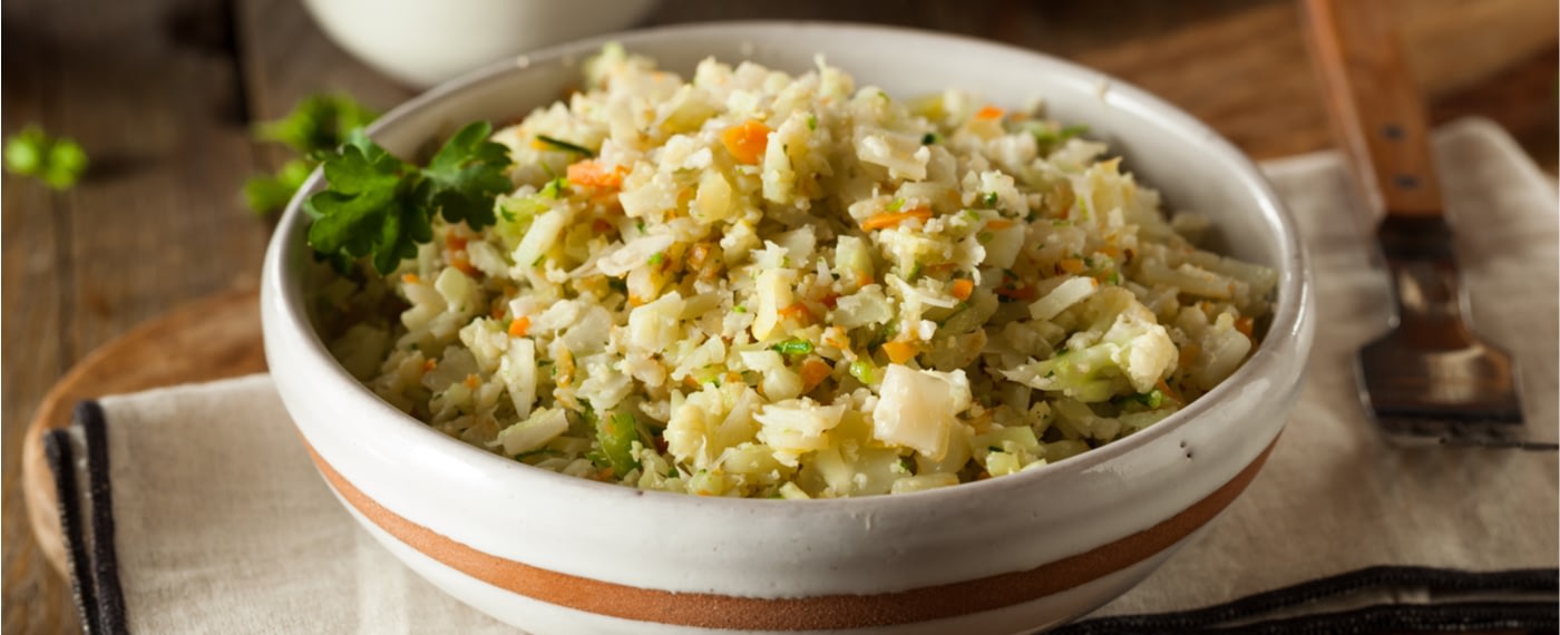 A Cauliflower Rice Bowl