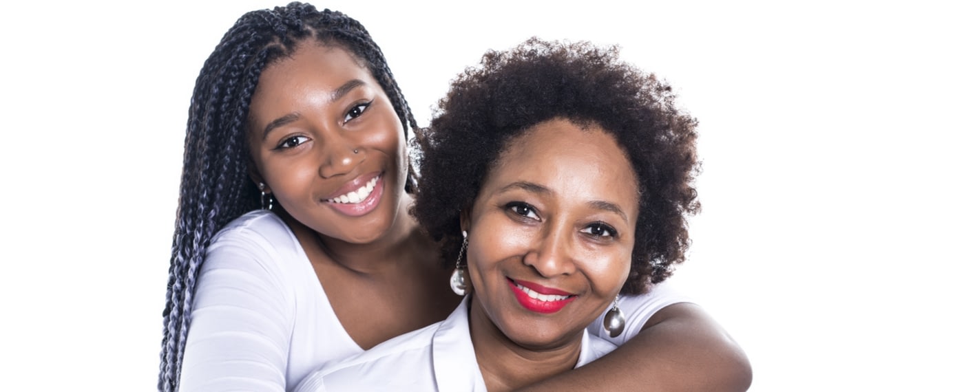 A mother and daughter enjoying a healthy relationship with boundaries