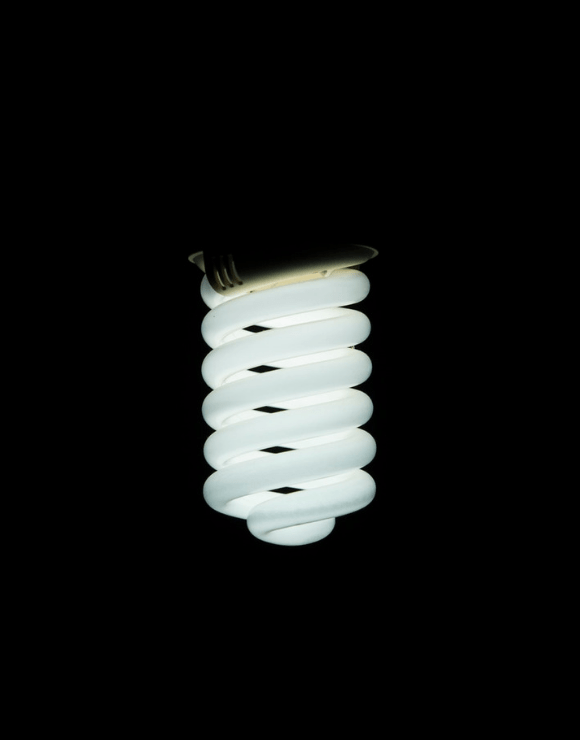 an energy efficient light bulb