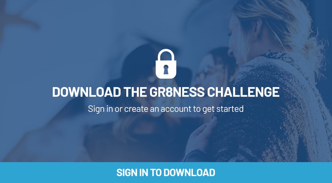 login to see our GR8NESS challenge